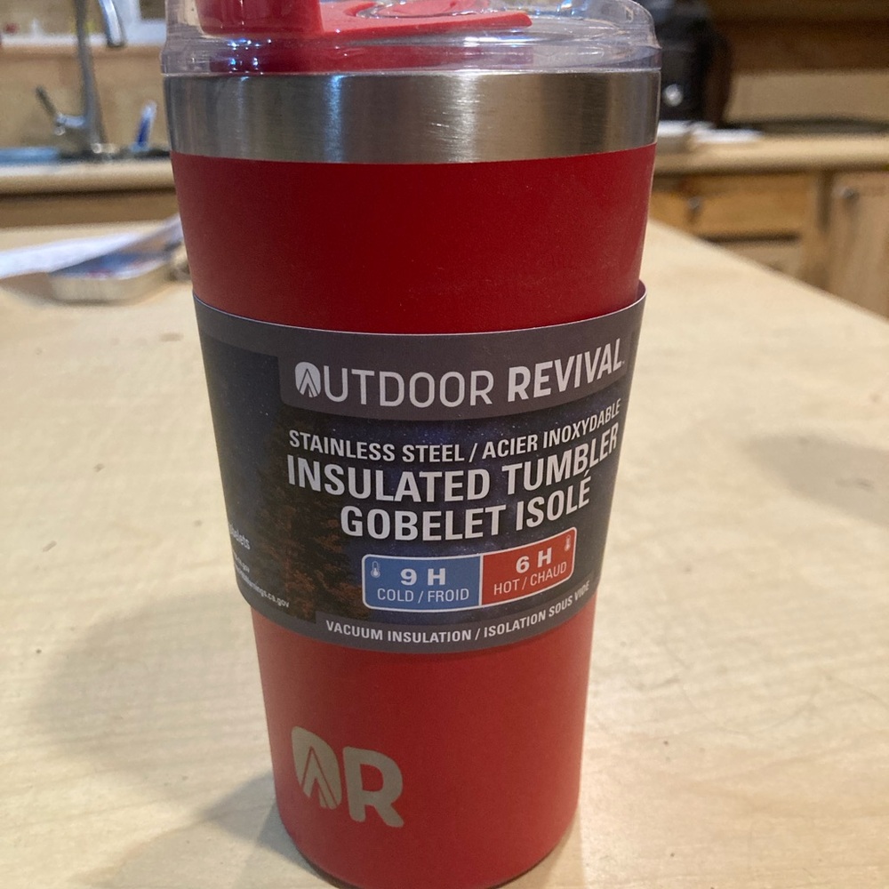 Red Insulated Tumbler